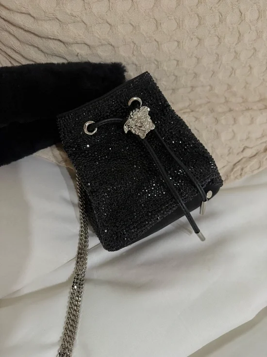 La Medusa Crystal Mini Bucket Bag - Picture 3 of 9